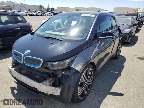 2016 BMW i3 with VIN WBY1Z4C54GV507455, listed as a Copart auction lot 61966073 with 89,514 mi miles. Bid and sale history available at carsss.com. Image 1.