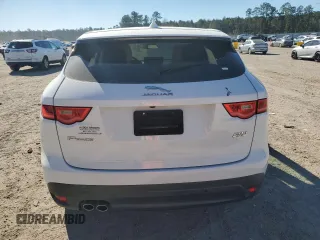 2018 Jaguar F-Pace 20d Premium with VIN SADCJ2FN1JA253742, listed as a Copart auction lot 86986914 with 144,223 mi miles and Salvage title. Bid and sale history available at DreamBid. Image 6.