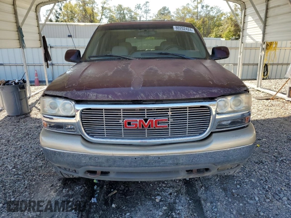 2000 GMC Yukon SLT with VIN 1GKEC13T2YJ160545, listed as a Copart auction lot 80202424 with 160,846 mi miles and Salvage Title. Bid and sale history available at carsss.com. Image 5.