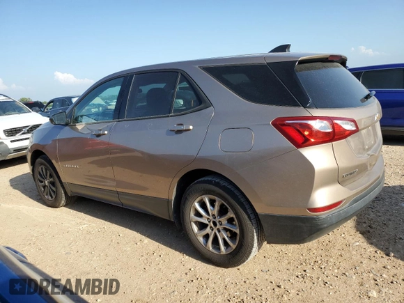 2019 Chevrolet Equinox LS with VIN 2GNAXSEV5K6250867, listed as a Copart auction lot 55721415 with 163,568 mi miles and Clean Title. Bid and sale history available at DreamBid. Image 2.