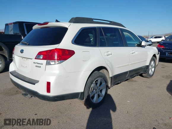 2014 Subaru Outback 2.5i Premium with VIN 4S4BRBCC7E3298502, listed as a IAAI auction lot 41502057 with 127,046 mi miles. Bid and sale history available at carsss.com. Image 4.