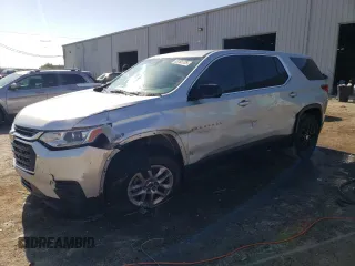 2019 Chevrolet Traverse LS z VIN 1GNERFKW6KJ269043, wystawiony jako Copart lot #53783705 z przebiegiem 98 910 mil mil oraz Nie do naprawy • Non repairable. Historia ofert i sprzedaży dostępna na DreamBid. Obrazek 1.