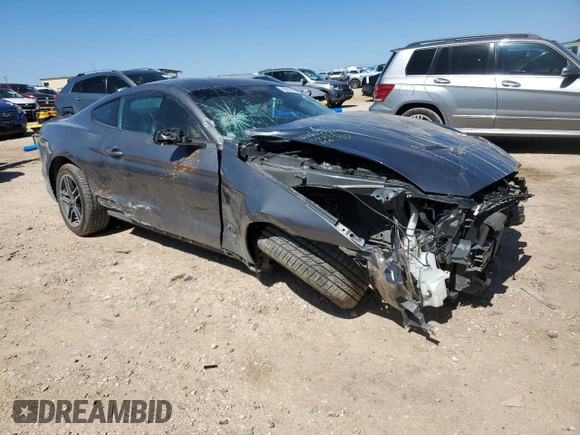 2022 Ford Mustang EcoBoost with VIN 1FA6P8TH6N5104725, listed as a Copart auction lot 46689865 with 48,796 mi miles and Salvage title. Bid and sale history available at DreamBid. Image 4.