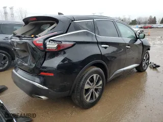 2023 Nissan Murano S with VIN 5N1AZ2AJXPC115237, listed as a Copart auction lot 85012684 with 62,802 mi miles and Salvage Title. Bid and sale history available at carsss.com. Image 3.