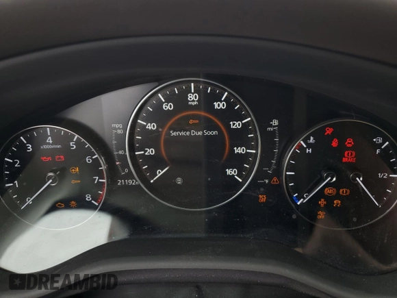 2021 Mazda CX-30 Premium with VIN 3MVDMADL1MM319635, listed as a Copart auction lot 48482585 with 21,192 mi miles and Salvage title. Bid and sale history available at DreamBid. Image 9.