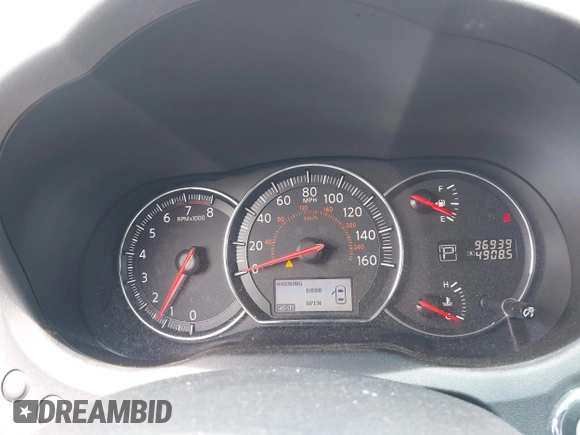 2012 Nissan Maxima SV with VIN 1N4AA5AP3CC860834, listed as a IAAI auction lot 42429509 with 96,939 mi miles and . Bid and sale history available at DreamBid. Image 7.
