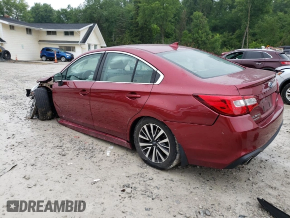 2018 Subaru Legacy Premium with VIN 4S3BNAH6XJ3033273, listed as a Copart auction lot 57904473 with 66,141 mi miles. Bid and sale history available at carsss.com. Image 2.