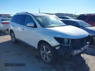 2013 Nissan Pathfinder SL with VIN 5N1AR2MN3DC652655, listed as a IAAI auction lot 41291223 with 176,037 mi miles and . Bid and sale history available at DreamBid. Image 1.