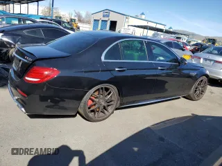 2020 Mercedes-Benz E-Class AMG E 63 S with VIN WDDZF8KB8LA717950, listed as a Copart auction lot 44249075 with 27,991 mi miles and Salvage Title. Bid and sale history available at carsss.com. Image 3.