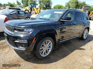 2023 Jeep Grand Cherokee Summit with VIN 1C4RJHEG6PC563345, listed as a Copart auction lot 63969163 with 2,909 mi miles. Bid and sale history available at carsss.com. Image 1.