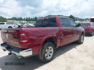 2019 Ram 1500 Laramie z VIN 1C6SRFJTXKN652650, wystawiony jako IAAI lot #42553987 z przebiegiem 78 609 mil mil oraz . Historia ofert i sprzedaży dostępna na DreamBid. Obrazek 4.