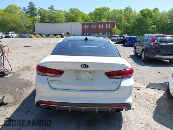 2016 Kia Optima SXL Turbo with VIN 5XXGV4L24GG029840, listed as a IAAI auction lot 42223603 with 87,499 mi miles and . Bid and sale history available at DreamBid. Image 16.
