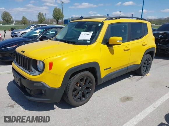 2017 Jeep Renegade Latitude с VIN ZACCJABB4HPF41542, выставлен на аукционе IAAI как лот 41972401 с пробегом 178 271 миль миль и . История ставок и продаж доступна на DreamBid. Изображение 18.