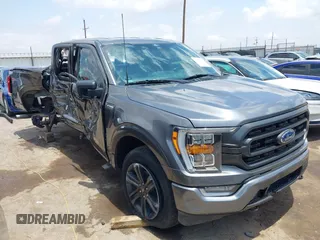 2021 Ford F-150 XL with VIN 1FTFW1E88MFB78075, listed as a IAAI auction lot 42357189 with 86,907 mi miles and . Bid and sale history available at DreamBid. Image 1.