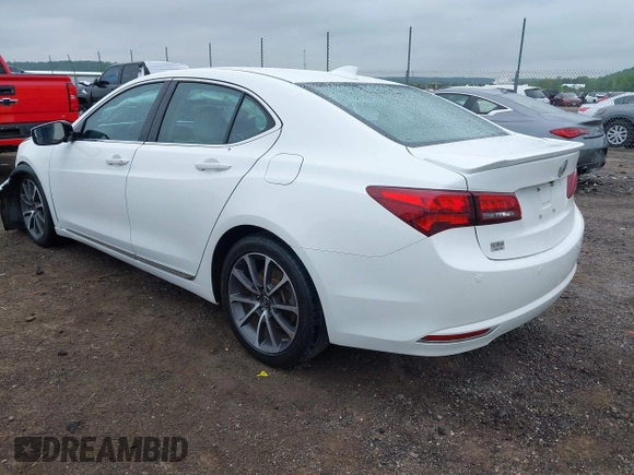 2015 Acura TLX Advance with VIN 19UUB2F74FA003547, listed as a IAAI auction lot 42101526 with 129,388 mi miles and . Bid and sale history available at DreamBid. Image 3.