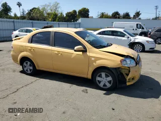 2007 Chevrolet Aveo LS z VIN KL1TD56647B073694, wystawiony jako Copart lot #52380625 z przebiegiem 145 511 mil mil oraz Szkody całkowita. Historia ofert i sprzedaży dostępna na DreamBid. Obrazek 4.