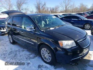 2015 Chrysler Town & Country Touring-L with VIN 2C4RC1CG2FR620036, listed as a Copart auction lot 38022414 with 140,784 mi miles and Salvage Title. Bid and sale history available at carsss.com. Image 4.