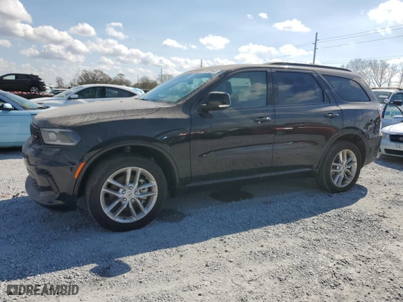 2024 Dodge Durango GT Plus with VIN 1C4RDJDG1RC133077, listed as a Copart auction lot 44971095 with NaN miles and Salvage Title. Bid and sale history available at carsss.com. Image 1.