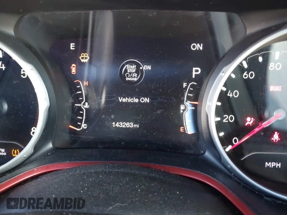 2017 Jeep Compass Trailhawk with VIN 3C4NJDDB8HT666169, listed as a IAAI auction lot 41434519 with 143,263 mi miles and . Bid and sale history available at DreamBid. Image 15.