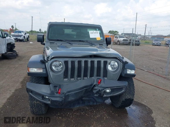 2020 Jeep Wrangler Unlimited Rubicon z VIN 1C4HJXFG7LW193665, wystawiony jako IAAI lot #41874930 z przebiegiem 58 884 mil mil oraz . Historia ofert i sprzedaży dostępna na DreamBid. Obrazek 6.