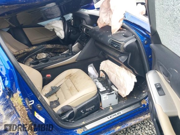 2018 Lexus IS 300 with VIN JTHBA1D26J5077255, listed as a IAAI auction lot 41826815 with Not provided miles and . Bid and sale history available at DreamBid. Image 5.