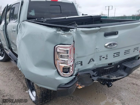 2021 Ford Ranger XL with VIN 1FTER4FH8MLD28724, listed as a IAAI auction lot 41736352 with 37,860 mi miles. Bid and sale history available at carsss.com. Image 21.