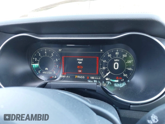 2018 Ford Mustang EcoBoost Premium with VIN 1FATP8UH6J5111444, listed as a IAAI auction lot 42321788 with 35,261 mi miles and . Bid and sale history available at DreamBid. Image 7.