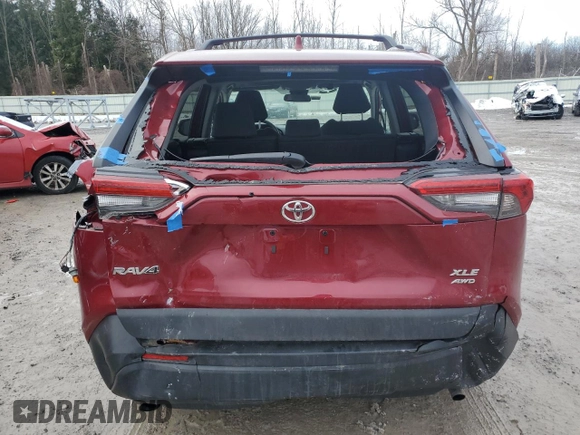 2024 Toyota RAV4 XLE with VIN 2T3P1RFV0RW427545, listed as a Copart auction lot 85669894 with 12,325 mi miles and Salvage Title. Bid and sale history available at carsss.com. Image 6.