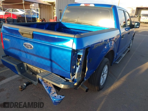 2016 Ford F-150 XL with VIN 1FTEW1CP7GFB02177, listed as a IAAI auction lot 41688979 with 59,428 mi miles and . Bid and sale history available at carsss.com. Image 6.