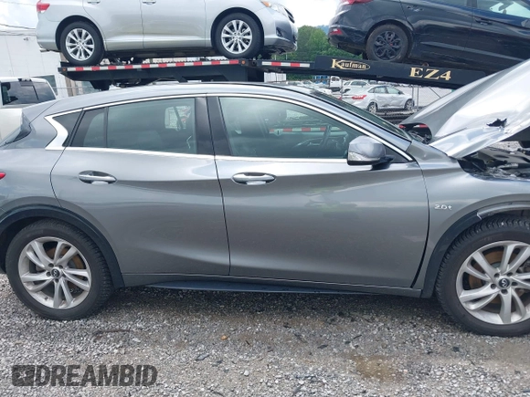 2017 Infiniti QX30 Luxury with VIN SJKCH5CP8HA039353, listed as a IAAI auction lot 42245318 with 110,551 mi miles and . Bid and sale history available at DreamBid. Image 13.