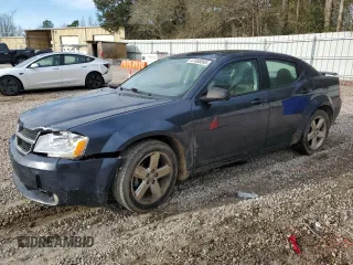 2008 Dodge Avenger SXT with VIN 1B3LC56R98N121309, listed as a Copart auction lot 47460895 with 132,190 mi miles and Salvage Title. Bid and sale history available at carsss.com. Image 1.