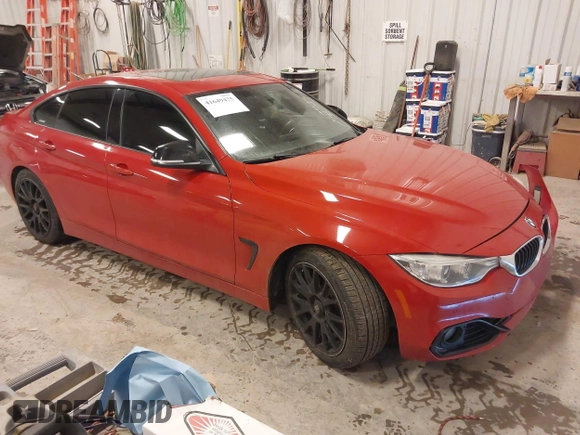 2015 BMW 4 Series 428i with VIN WBA4A9C52FGL85049, listed as a IAAI auction lot 41649475 with 100,443 mi miles and . Bid and sale history available at DreamBid. Image 1.