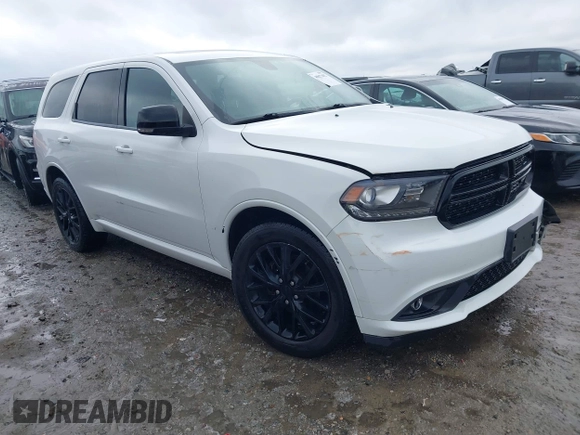 2015 Dodge Durango Limited with VIN 1C4RDJDG2FC858120, listed as a IAAI auction lot 40827682 with 130,862 mi miles and . Bid and sale history available at DreamBid. Image 1.