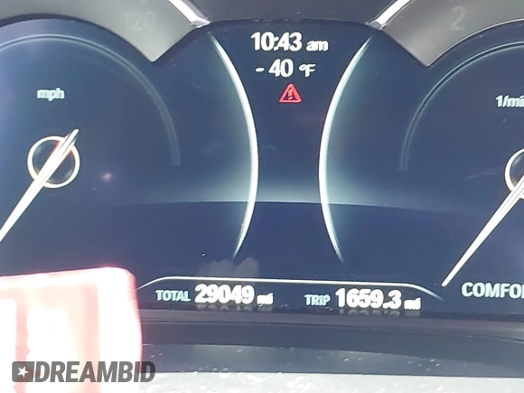 2019 BMW 5 Series 530i with VIN WBAJA5C50KWW02304, listed as a IAAI auction lot 42338536 with 29,049 mi miles and . Bid and sale history available at DreamBid. Image 16.