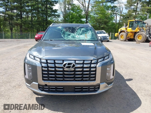 2023 Hyundai Palisade Calligraphy z VIN KM8R7DGE5PU499257, wystawiony jako IAAI lot #42231889 z przebiegiem 90 714 mil mil oraz . Historia ofert i sprzedaży dostępna na DreamBid. Obrazek 13.
