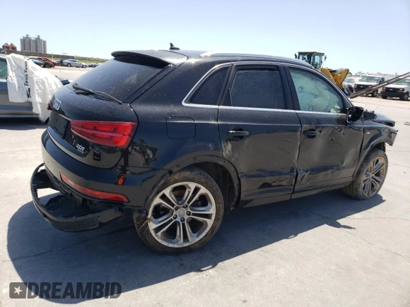 2017 Audi Q3 Prestige with VIN WA1GCCFSXHR005367, listed as a Copart auction lot 52035255 with 0 mi miles and Clean Title. Bid and sale history available at carsss.com. Image 3.