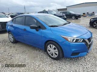 2020 Nissan Versa S with VIN 3N1CN8DV1LL903884, listed as a Copart auction lot 50428835 with 70,392 mi miles and Salvage Title. Bid and sale history available at carsss.com. Image 4.