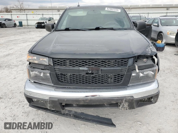 2008 Chevrolet Colorado LS with VIN 1GCCS19E688179377, listed as a Copart auction lot 82882334 with 124,583 mi miles and Salvage Title. Bid and sale history available at carsss.com. Image 5.