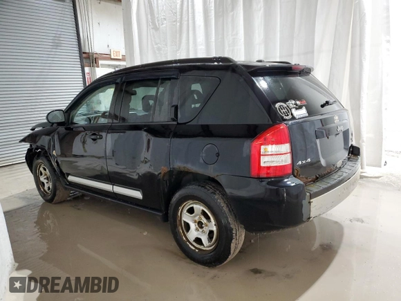 2007 Jeep Compass Limited with VIN 1J8FF57W77D241355, listed as a Copart auction lot 83786884 with 241,742 mi miles and Salvage Title. Bid and sale history available at carsss.com. Image 2.