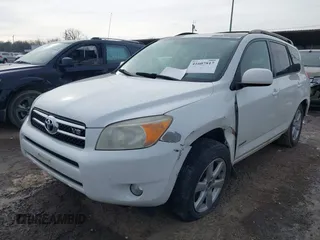 2007 Toyota RAV4 Limited with VIN JTMBK31V375024384, listed as a IAAI auction lot 41607817 with Not Provided miles. Bid and sale history available at carsss.com. Image 2.