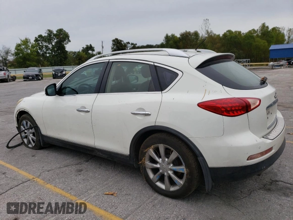 2012 Infiniti EX Journey with VIN JN1AJ0HR1CM450261, listed as a Copart auction lot 72617674 with 137,040 mi miles and Salvage Title. Bid and sale history available at DreamBid. Image 2.