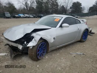 2008 Nissan 350Z Enthusiast with VIN JN1BZ34D38M700938, listed as a Copart auction lot 43349175 with Not provided miles and Salvage title. Bid and sale history available at DreamBid. Image 1.