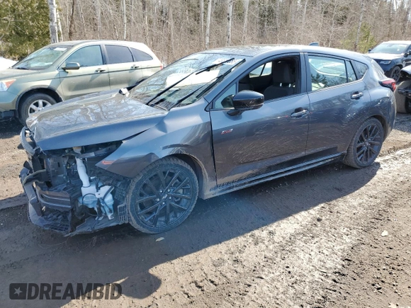 2024 Subaru Impreza RS z VIN JF1GUHJC4R8359494, wystawiony jako Copart lot #48519655 z przebiegiem 26 564 mil mil oraz Szkoda całkowita • Salvage title. Historia ofert i sprzedaży dostępna na DreamBid. Obrazek 1.