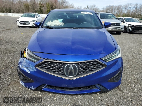 2019 Acura ILX Premium with VIN 19UDE2F81KA006447, listed as a Copart auction lot 49531005 with 26,038 mi miles and Salvage Title. Bid and sale history available at DreamBid. Image 5.