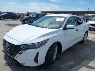 2025 Nissan Sentra S with VIN 3N1AB8BV5SY206433, listed as a IAAI auction lot 41790895 with 952 mi miles and . Bid and sale history available at DreamBid. Image 18.