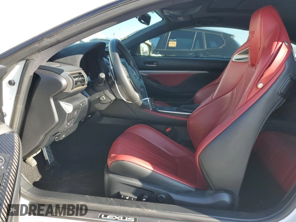 2015 Lexus RC F F z VIN JTHHP5BC7F5003068, wystawiony jako Copart lot #87714425 z przebiegiem 57 161 mil mil oraz Szkoda całkowita • Salvage title. Historia ofert i sprzedaży dostępna na DreamBid. Obrazek 7.