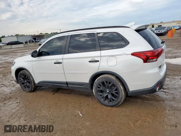 2019 Mitsubishi Outlander SE with VIN JA4AD3A31KZ025520, listed as a Copart auction lot 58739795 with 94,069 mi miles and Salvage title. Bid and sale history available at DreamBid. Image 2.