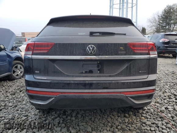 2023 Volkswagen Atlas SE with VIN 1V2KC2CA7PC220811, listed as a Copart auction lot 88806895 with 26,912 mi miles and Salvage title. Bid and sale history available at DreamBid. Image 6.
