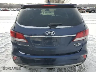 2017 Hyundai Santa Fe Limited Ultimate with VIN KM8SRDHFXHU175080, listed as a Copart auction lot 45749745 with 140,956 mi miles and Salvage Title. Bid and sale history available at carsss.com. Image 6.