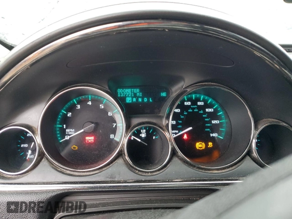 2016 Buick Enclave Leather with VIN 5GAKVBKDXGJ242466, listed as a Copart auction lot 45996885 with 137,721 mi miles and Salvage Title. Bid and sale history available at carsss.com. Image 9.